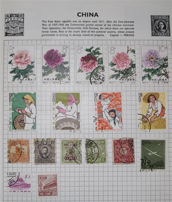 2 boxes of assorted stamps
